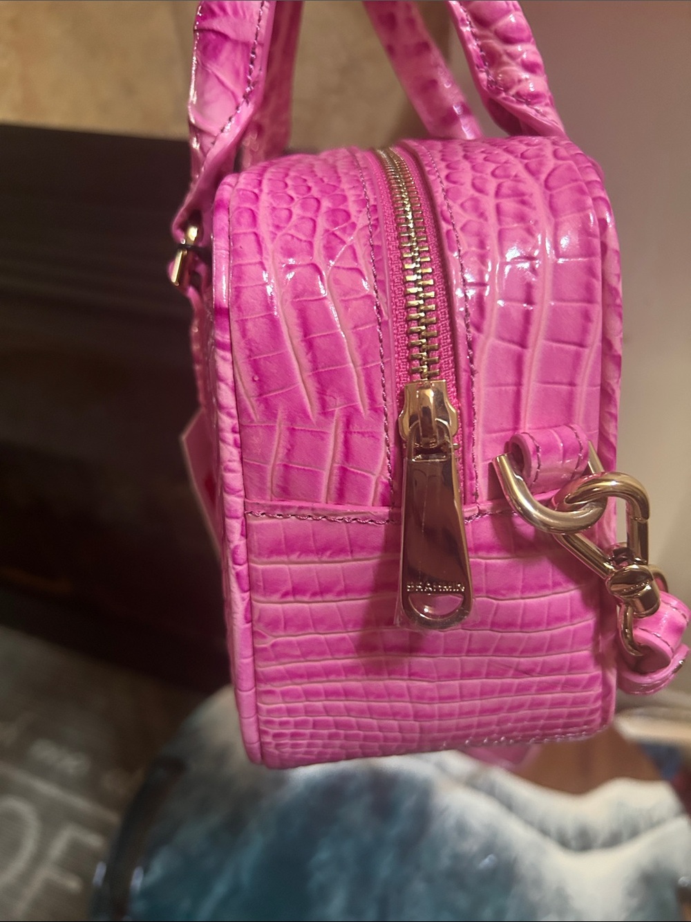 Brahmin Candy Pink Mara Leather Satchel Handbag NWT - Picture 6 of 12